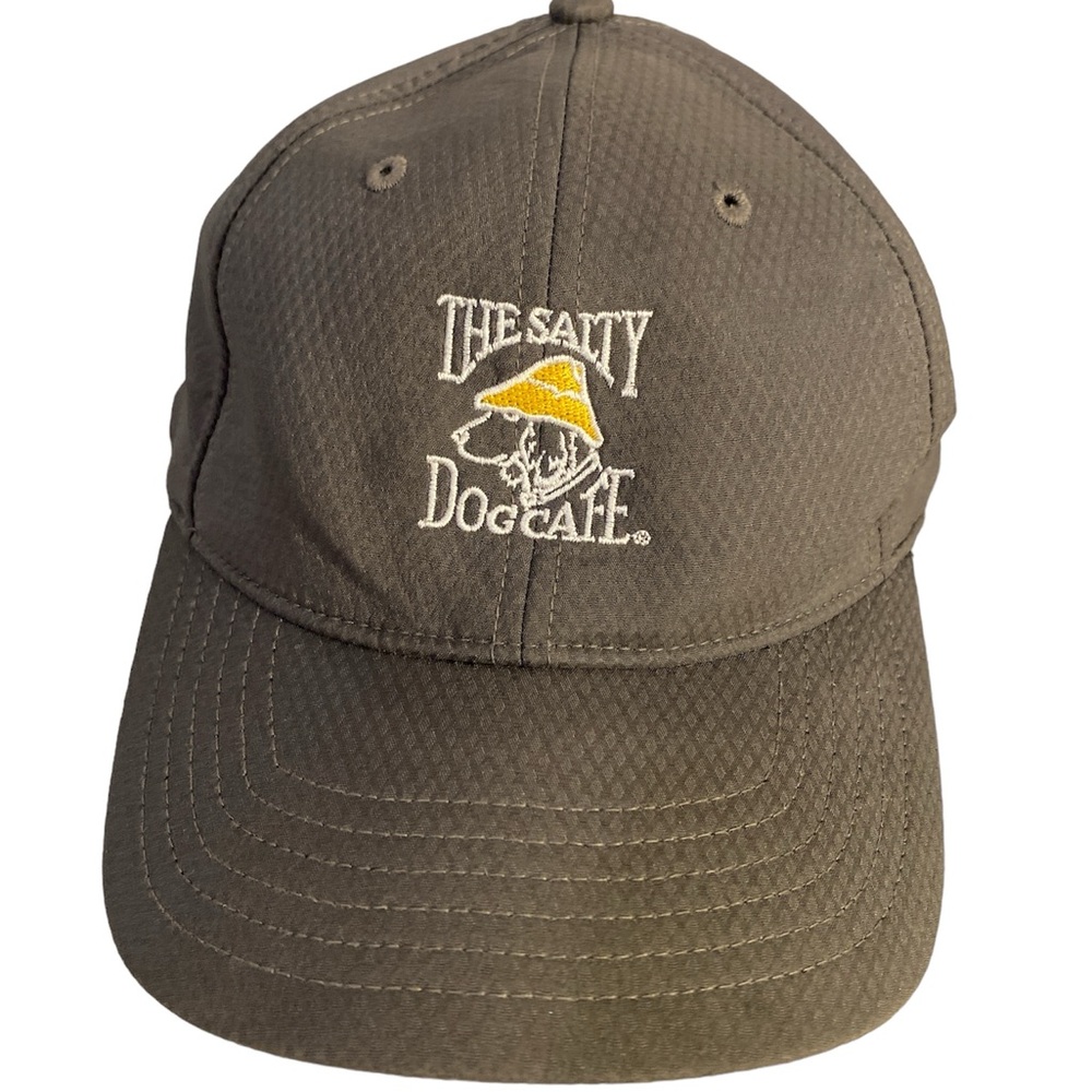 The Salty Dog Cafe Baseball Cap Hat Gray